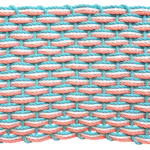 Handwoven Lobster Rope Doormat– #923 Teal-Seafoam-Org
